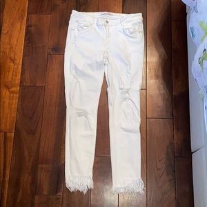 White jeans